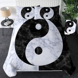 Marble Yin Tang Bedding SetsGift For Your Girlfriend Boyfriend Gift For Love Gift For Friend Best Valentine Present Holiday Gift