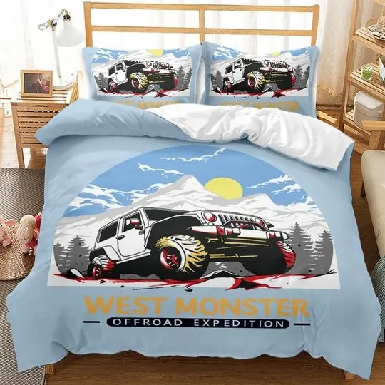 Cars Bedding Set Gift For Your Girlfriend Boyfriend Gift For Love Gift For Friend Best Valentine Present Holiday Gift