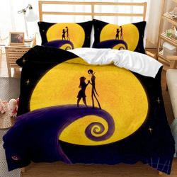 Nightmare Before Christmas Bedding Set Gift For Your Girlfriend Boyfriend Gift For Love Gift For Friend Best Valentine Present Holiday Gift