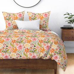 Autumn Floral - Autumn Garden Bedding Set Gift For Your Girlfriend Boyfriend Gift For Love Gift For Friend Best Valentine Present Holiday Gift