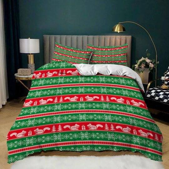 Christmas Bedding setsGift For Your Girlfriend Boyfriend Gift For Love Gift For Friend Best Valentine Present Holiday Gift