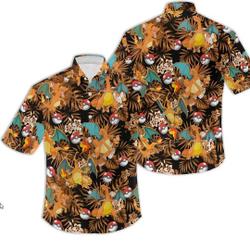 Charizard Hawaiian Shirt Gift For Your Girlfriend Boyfriend Gift For Love Gift For Friend Best Valentine Present Holiday Gift