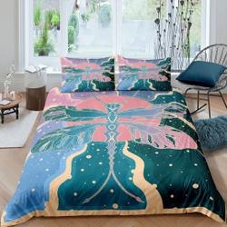 3D Dragonfly Bedding Set Gift For Your Girlfriend Boyfriend Gift For Love Gift For Friend Best Valentine Present Holiday Gift