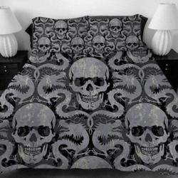 Ghastly Duvet Bedding Set Gift For Your Girlfriend Boyfriend Gift For Love Gift For Friend Best Valentine Present Holiday Gift