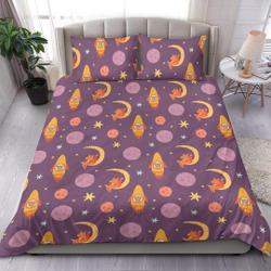Kids Space Bedding Set, Duvet Cover, Bedroom DecorGift For Your Girlfriend Boyfriend Gift For Love Gift For Friend Best Valentine Present Holiday Gift