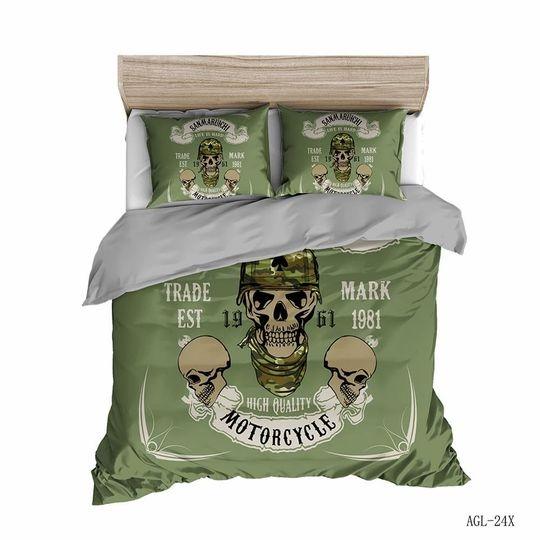 Skull Bedding SetsGift For Your Girlfriend Boyfriend Gift For Love Gift For Friend Best Valentine Present Holiday Gift