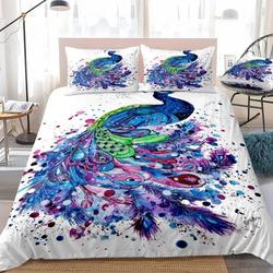 Peacock Bedding Set Gift For Your Girlfriend Boyfriend Gift For Love Gift For Friend Best Valentine Present Holiday Gift