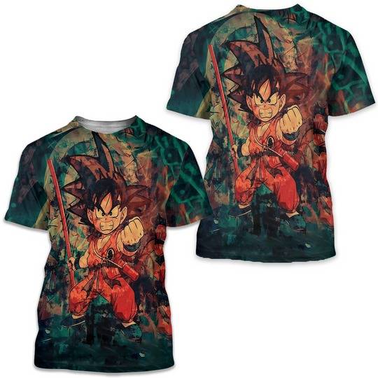 T-Shirt Dragon Ball Z Son Goku Anime Manga Meaningful Gift For Family Gift For Boyfriend Valentine Gift