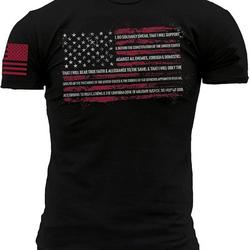 Grunt Style The Oath Men's T Shirt Meaningful Gift For Family Gift For Boyfriend Valentine Gift