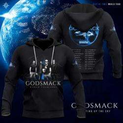 Godsmack Music Band Tour 3D Hoodie