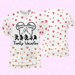 Personalized Disney Mickey Team Trip 3D T-shirt Meaningful Gift For Family Gift For Boyfriend Valentine Gift