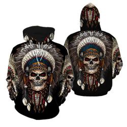 Personalized Dreamcatcher Wolf Native American 3D Hoodie
