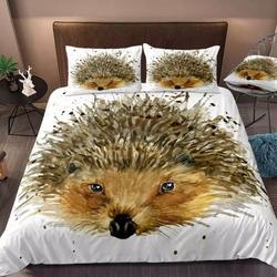 Hedgehog Bedding Set Gift For Your Girlfriend Boyfriend Gift For Love Gift For Friend Best Valentine Present Holiday Gift