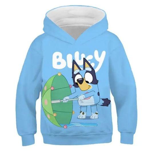 BlueyDad Family Hoodie, 3D Hoodie