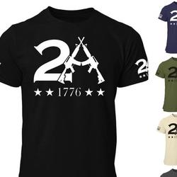 2ND Amendment 2A T-SHIRT American Patriotic 1776 Military America Flag U.S.A. Meaningful Gift For Family Gift For Boyfriend Valentine Gift