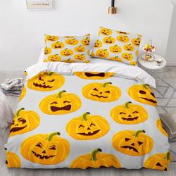 Pumpkin halloween bedding Set Gift For Your Girlfriend Boyfriend Gift For Love Gift For Friend Best Valentine Present Holiday Gift