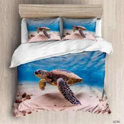 Turtle Bedding SetsGift For Your Girlfriend Boyfriend Gift For Love Gift For Friend Best Valentine Present Holiday Gift