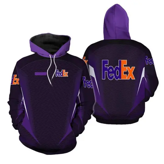 Fedex purple armor 3D Hoodie