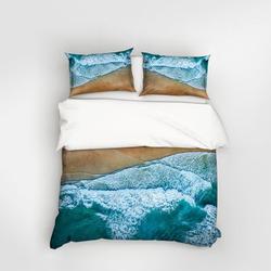 Beach Bedding, Waves Bedding Set Gift For Your Girlfriend Boyfriend Gift For Love Gift For Friend Best Valentine Present Holiday Gift
