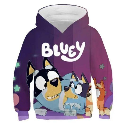 BlueyDad Family Hoodie, 3D Hoodie