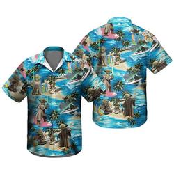 Baby Yoda Star Wars Hawaiian Shirt Gift For Your Girlfriend Boyfriend Gift For Love Gift For Friend Best Valentine Present Holiday Gift
