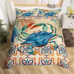 Sea Crab Bedding SetsGift For Your Girlfriend Boyfriend Gift For Love Gift For Friend Best Valentine Present Holiday Gift