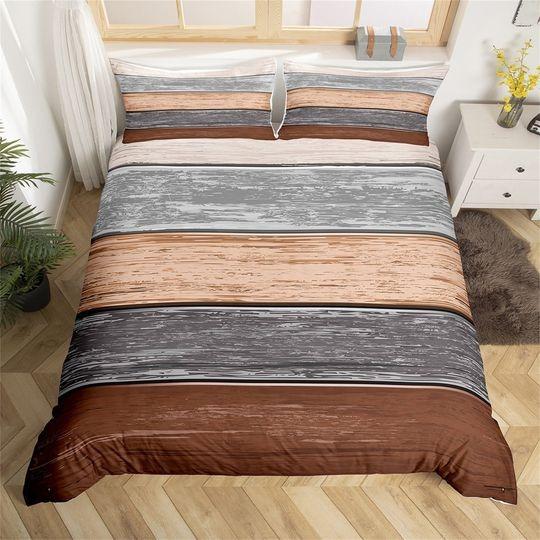 Vintage Wooden Board Bedding SetsGift For Your Girlfriend Boyfriend Gift For Love Gift For Friend Best Valentine Present Holiday Gift