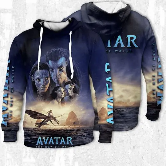 Avatar The Way Of Water hoodie 3D, Tsurak Hoodie 3D, Neteyam And jake sully Hoodie