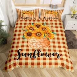 Sunflower Bedding SetsGift For Your Girlfriend Boyfriend Gift For Love Gift For Friend Best Valentine Present Holiday Gift