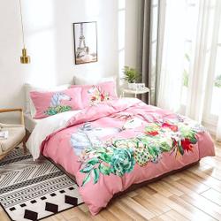 Rainbow Unicorn Fairytale with Sparkling ,Bedding Set Gift For Your Girlfriend Boyfriend Gift For Love Gift For Friend Best Valentine Present Holiday Gift
