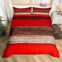 Red Wooden Barn Bedding SetsGift For Your Girlfriend Boyfriend Gift For Love Gift For Friend Best Valentine Present Holiday Gift
