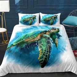 Turtle Bedding Set Gift For Your Girlfriend Boyfriend Gift For Love Gift For Friend Best Valentine Present Holiday Gift