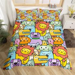 Cartoon Animal Theme Bedding SetsGift For Your Girlfriend Boyfriend Gift For Love Gift For Friend Best Valentine Present Holiday Gift
