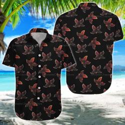 Stranger Things Hawaiian Shirt, Summer Stranger Things Button Shirt Gift For Your Girlfriend Boyfriend Gift For Love Gift For Friend Best Valentine Present Holiday Gift