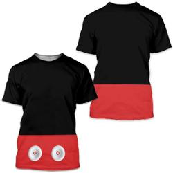 Cute Mouse 3D Tshirt, Halloween Costume For Family Group T Shirt, Family Halloween Costume Shirt, Movie Character All Over Print Shirt