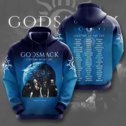 Godsmack Music Band Tour 3D Hoodie