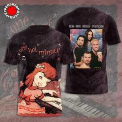 Red Hot Chili Peppers 2023 Music Tour 3D T-shirt Meaningful Gift For Family Gift For Boyfriend Valentine Gift