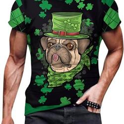3D Print Irish St. Patrick's Day Suit T-Shirt Meaningful Gift For Family Gift For Boyfriend Valentine Gift