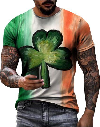 3D Print Irish St. Patrick's Day Suit T-Shirt Meaningful Gift For Family Gift For Boyfriend Valentine Gift