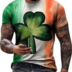 3D Print Irish St. Patrick's Day Suit T-Shirt Meaningful Gift For Family Gift For Boyfriend Valentine Gift