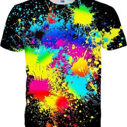 3D Printed Graphic Short Sleeve T-Shirts for Women Men Meaningful Gift For Family Gift For Boyfriend Valentine Gift