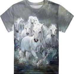 Horse racing 3D printed T Shirt Meaningful Gift For Family Gift For Boyfriend Valentine Gift