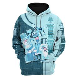 Disney Style 3D Printed Hoodie