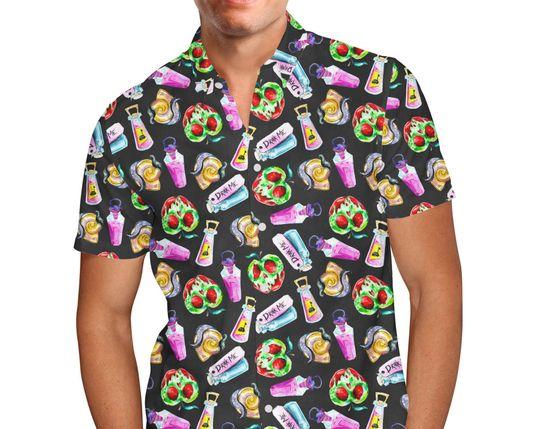 Pick Your Poison Disney Villains Inspired Hawaiin Shirt Gift For Your Girlfriend Boyfriend Gift For Love Gift For Friend Best Valentine Present Holiday Gift