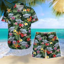 Keystone Light Tropical Hawaii Shirt/ Gift For Your Girlfriend Boyfriend Gift For Love Gift For Friend Best Valentine Present Holiday Gift