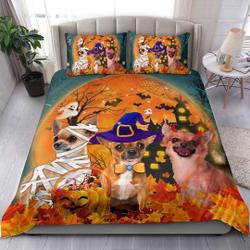 Chihuahua Costume Halloween Bedding Set Gift For Your Girlfriend Boyfriend Gift For Love Gift For Friend Best Valentine Present Holiday Gift