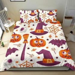 Halloween Bedding Set - Bed Cover - Halloween Duvet Cover and pillow CoversGift For Your Girlfriend Boyfriend Gift For Love Gift For Friend Best Valentine Present Holiday Gift