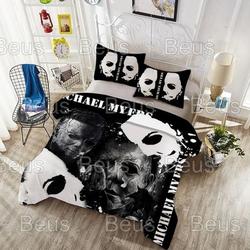 Michael Myers Halloween Horror Movie Bedding Set, Halloween Michael Myers, Gifts For Her, Gifts For Him, Pillowcases Home Decor