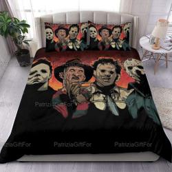 Horror Movie Bedding Set Gift For Your Girlfriend Boyfriend Gift For Love Gift For Friend Best Valentine Present Holiday Gift