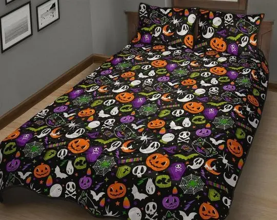 Everything Halloween Beding SetsGift For Your Girlfriend Boyfriend Gift For Love Gift For Friend Best Valentine Present Holiday Gift